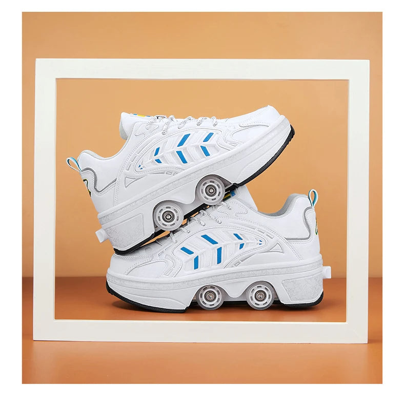 Skypodium 2025 Yeni Roller Paten Ayakkabıları – Öğrenciler İçin Dış Mekan Çok Fonksiyonlu Spor Ayakkabıları