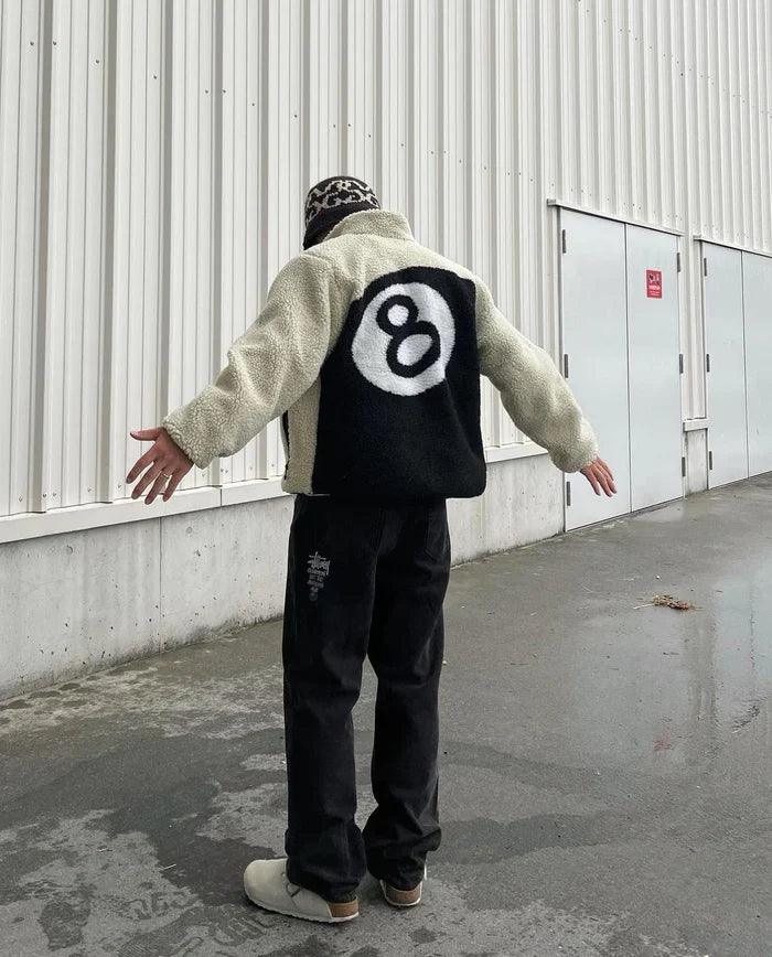 Stussy 8 Ball Fleece Ceket - Sky Podium Türkiye