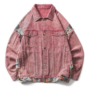 Kovboy Patchwork Unisex Ceket - Sky Podium Türkiye