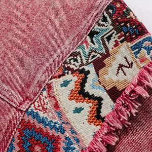 Kovboy Patchwork Unisex Ceket - Sky Podium Türkiye