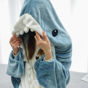 Shark Hoodie Battaniye - Sky Podium Türkiye