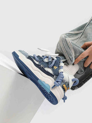 Supermade Couple Casual Board Shoes - Sky Podium Türkiye