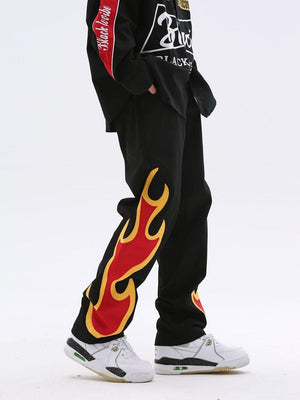 Alev Desenli Unisex Pantolon - Sky Podium Türkiye