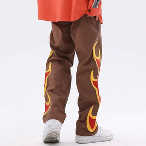 Alev Desenli Unisex Pantolon - Sky Podium Türkiye