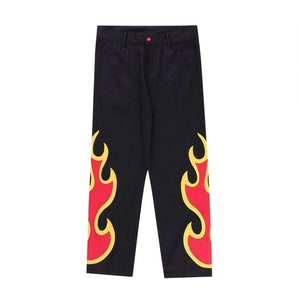 Alev Desenli Unisex Pantolon - Sky Podium Türkiye
