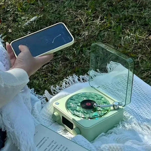 Vinly Plaque Mini Bluetooth Hoparlör - Sky Podium Türkiye
