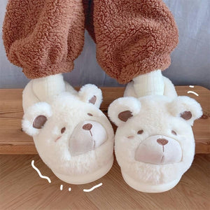 Büyük Ayı Peluş Ev Peluş Terliği - Sky Podium Türkiye