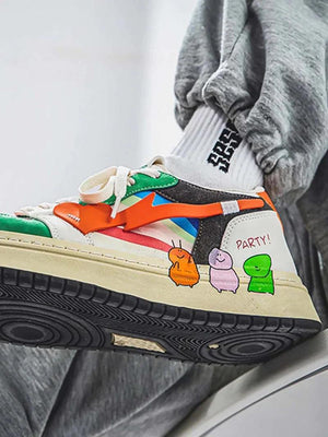 Graffiti Board Sneakers - Sky Podium Türkiye