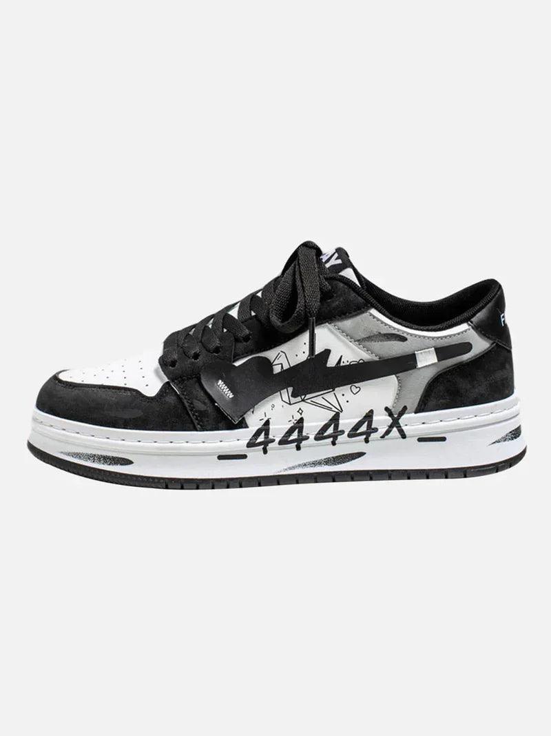 Graffiti Skate Sneakers - Sky Podium Türkiye
