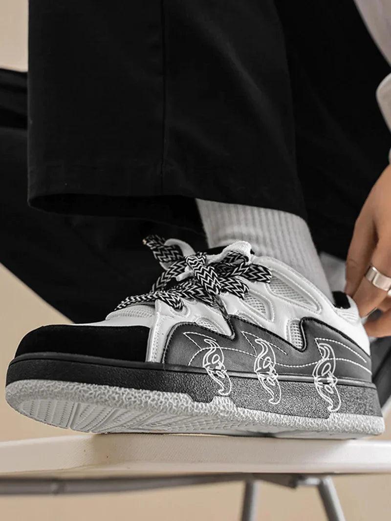 Hip-Hop Versatile Board Casual Sneakers - Sky Podium Türkiye