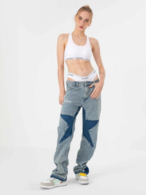 Patch Star Unisex Pantolon - Sky Podium Türkiye
