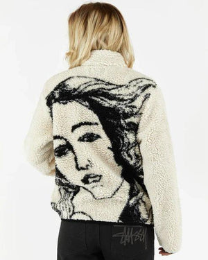 Stussy Venus Fleece Ceket - Sky Podium Türkiye