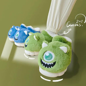 Sevimli Canavar Peluş Terlik - Sky Podium Türkiye