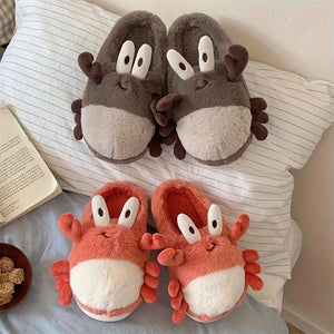 Sevimli Yengeç Peluş Terlik - Sky Podium Türkiye