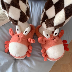 Sevimli Yengeç Peluş Terlik - Sky Podium Türkiye