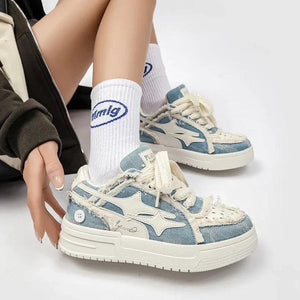 Signature Stride Sneakers - Sky Podium Türkiye