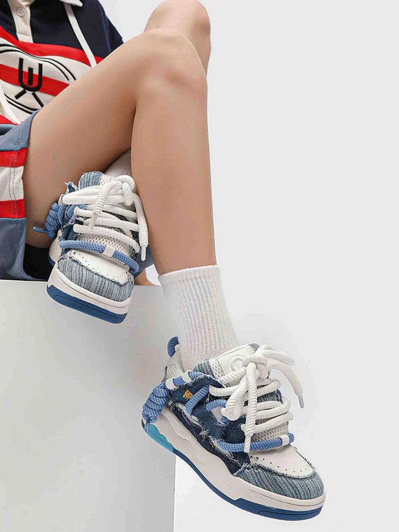 Supermade Couple Casual Sneakers - Sky Podium Türkiye
