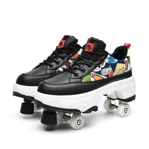 Tekerlekli Ayakkabı Fren Modüllü | Kaykay Ayakkabı | Paten Ayakkabı - Sky Podium Türkiye