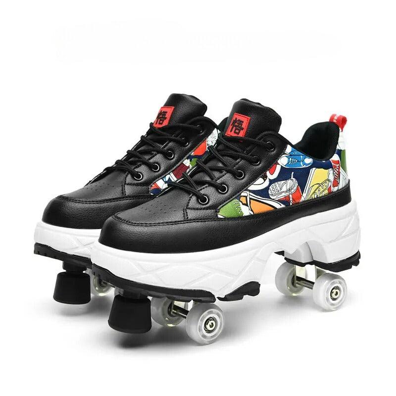 Tekerlekli Ayakkabı Fren Modüllü | Kaykay Ayakkabı | Paten Ayakkabı - Sky Podium Türkiye