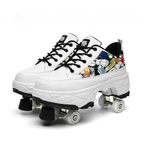 Tekerlekli Ayakkabı Fren Modüllü | Kaykay Ayakkabı | Paten Ayakkabı - Sky Podium Türkiye