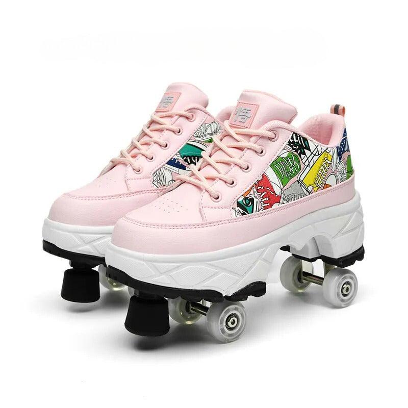 Tekerlekli Ayakkabı Fren Modüllü | Kaykay Ayakkabı | Paten Ayakkabı - Sky Podium Türkiye