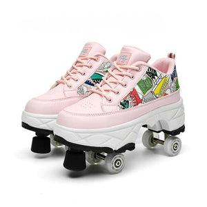 Tekerlekli Ayakkabı Fren Modüllü | Kaykay Ayakkabı | Paten Ayakkabı - Sky Podium Türkiye