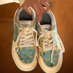 Van Gogh Almond Blossoms Sneakers - Sky Podium Türkiye