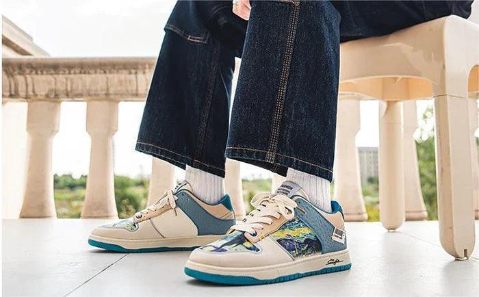 Van Gogh Yıldızlı Geceler Sneakers - Sky Podium Türkiye
