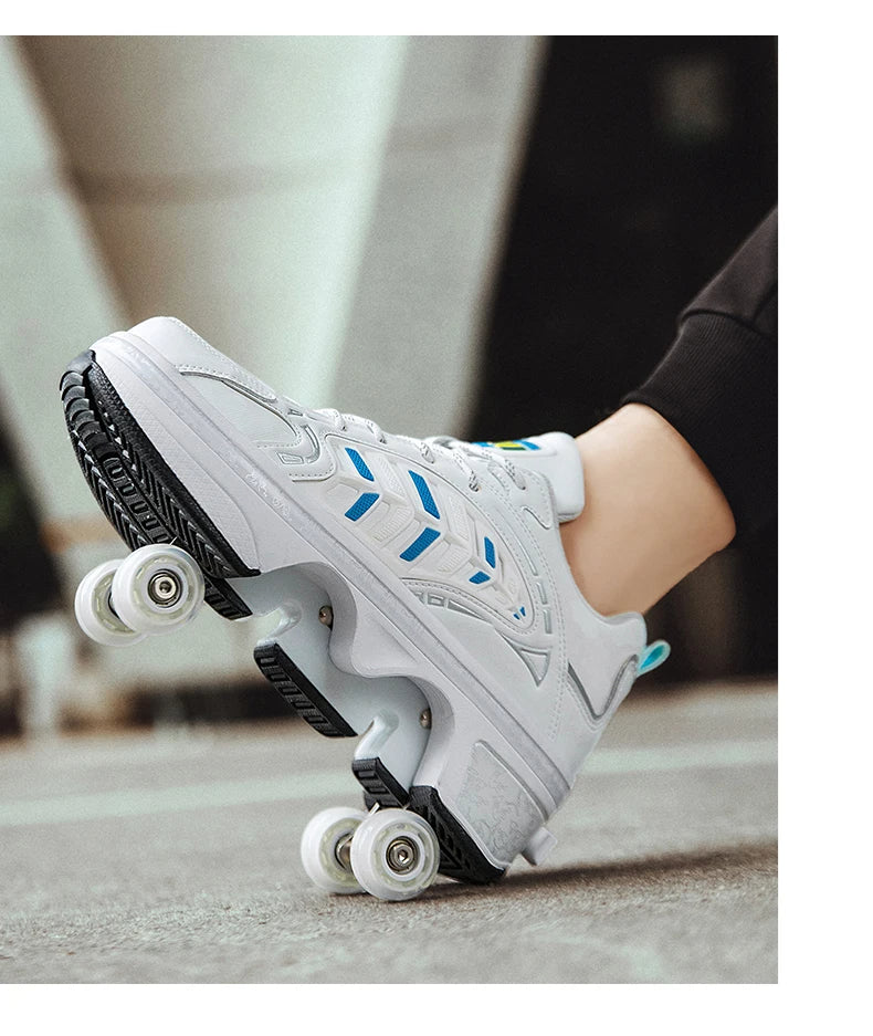 Skypodium 2025 Yeni Roller Paten Ayakkabıları – Öğrenciler İçin Dış Mekan Çok Fonksiyonlu Spor Ayakkabıları