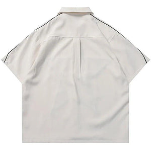 Yıldızlı Oversize Gömlek - Sky Podium Türkiye