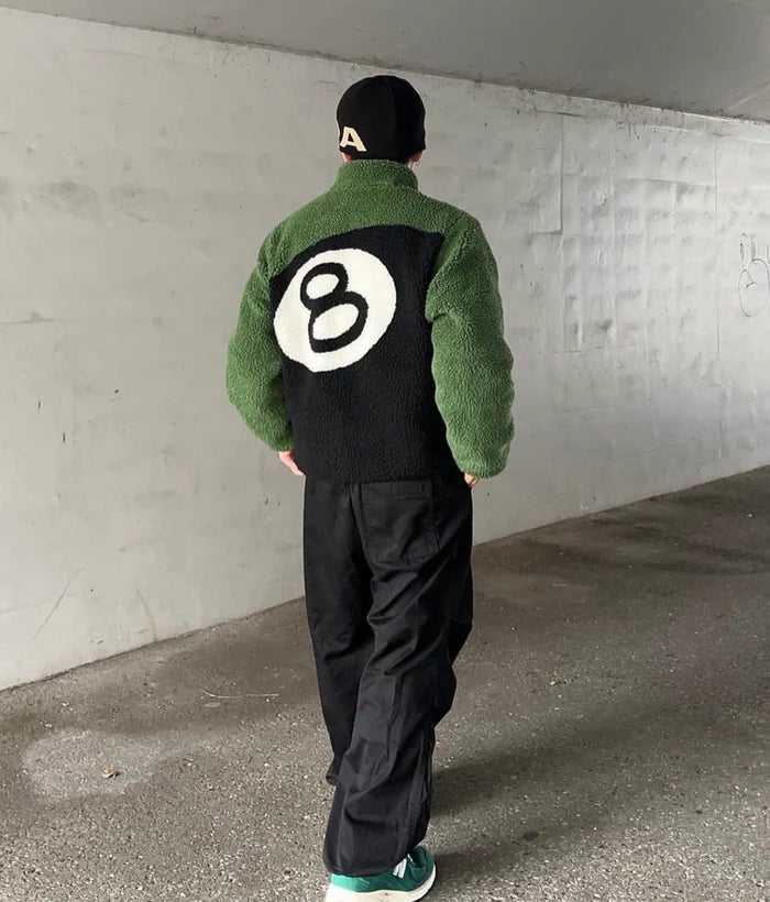 Stussy 8 Ball Fleece Ceket