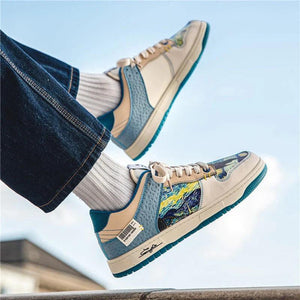 Van Gogh Yıldızlı Geceler Sneakers - Sky Podium Türkiye 