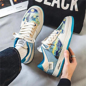 Van Gogh Yıldızlı Geceler Sneakers - Sky Podium Türkiye 