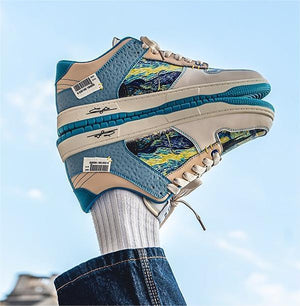 Van Gogh Yıldızlı Geceler Sneakers - Sky Podium Türkiye 